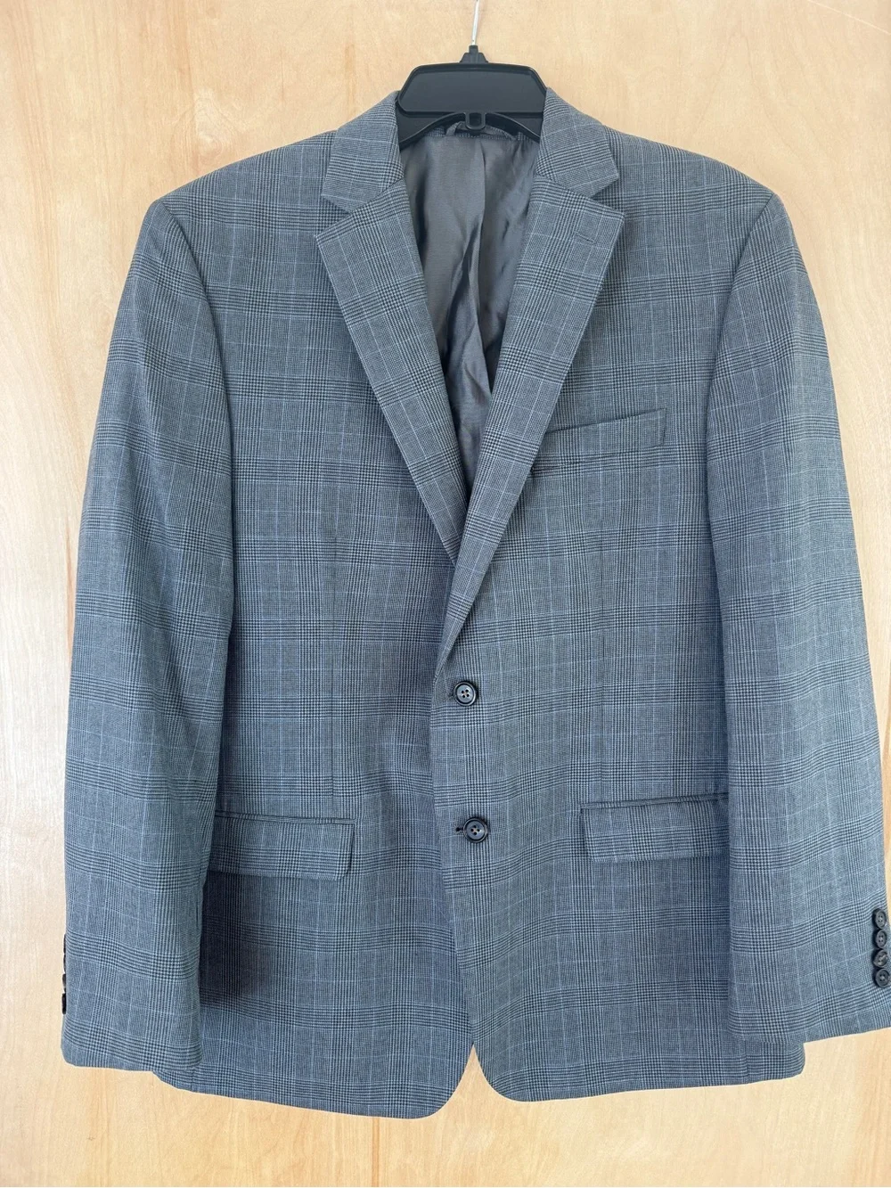 Lauren Ralph Lauren Men’s Gray Glen Plaid Check Suit Jacket Blazer - Size 42R